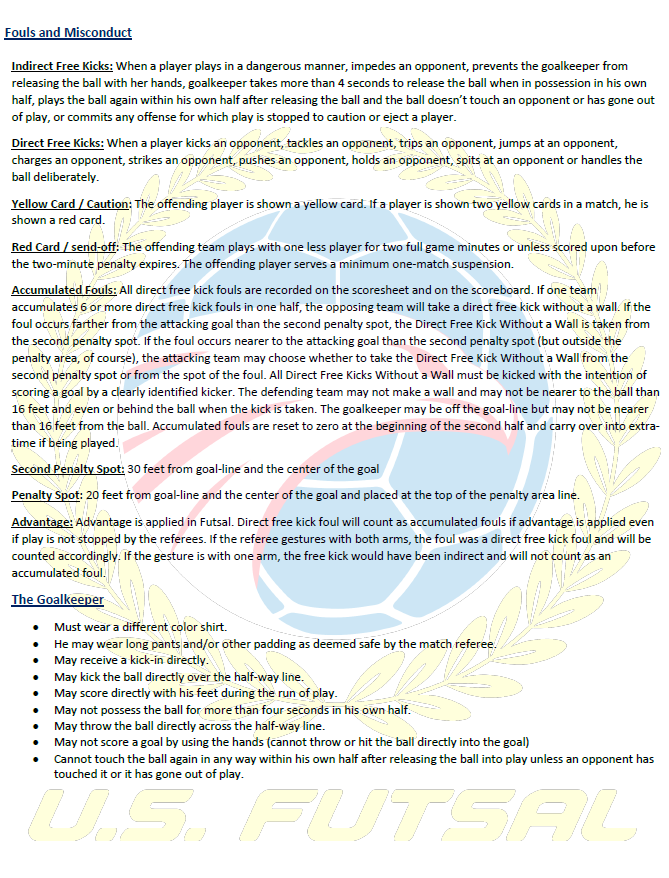 Futsal for All - Rules and tactics pg4